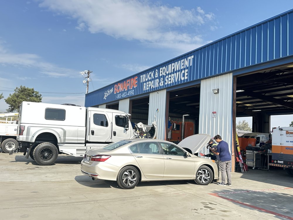 Fleet Maintenance work at Bonafide Truck and Equipment Repair